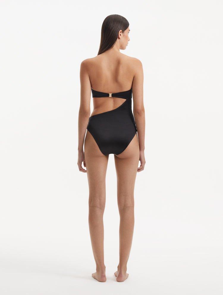 Marilla Black Swimsuit As Seen On GIGI & BELLA HADID - Swimsuit Moeva