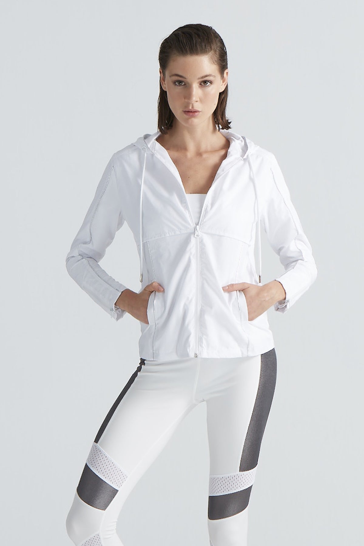 Morgan White/Silver Jacket