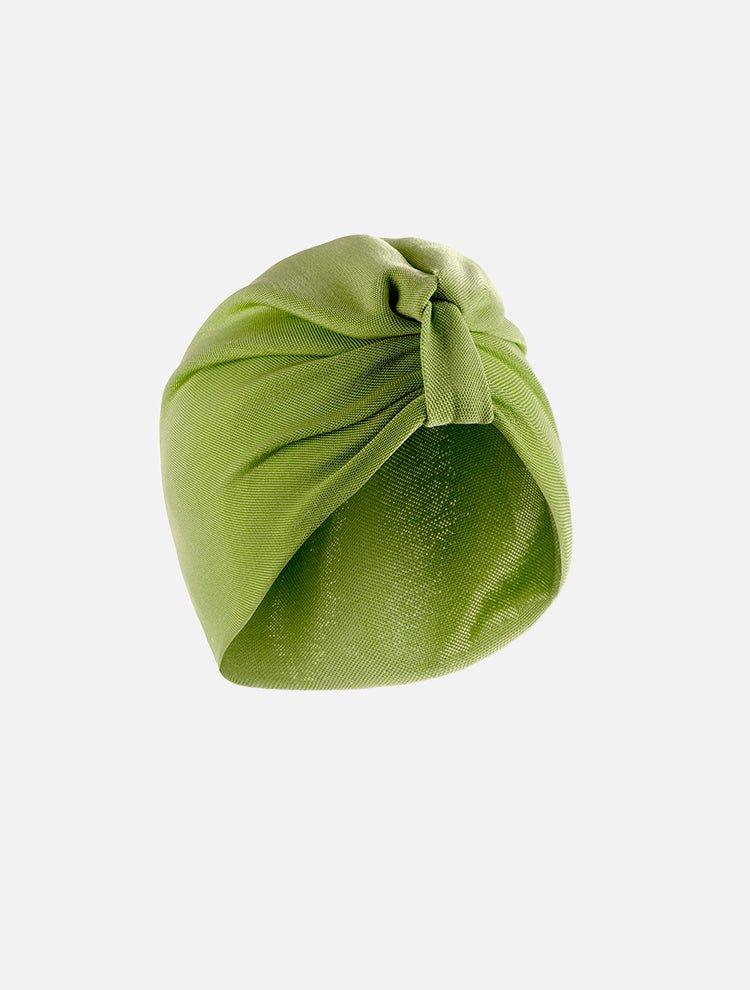 Noor Green Turban - Women Hair Accessories Moeva