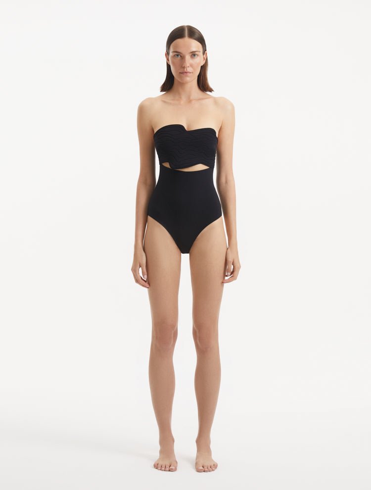 Adria Black Swimsuit -Swimsuit Moeva
