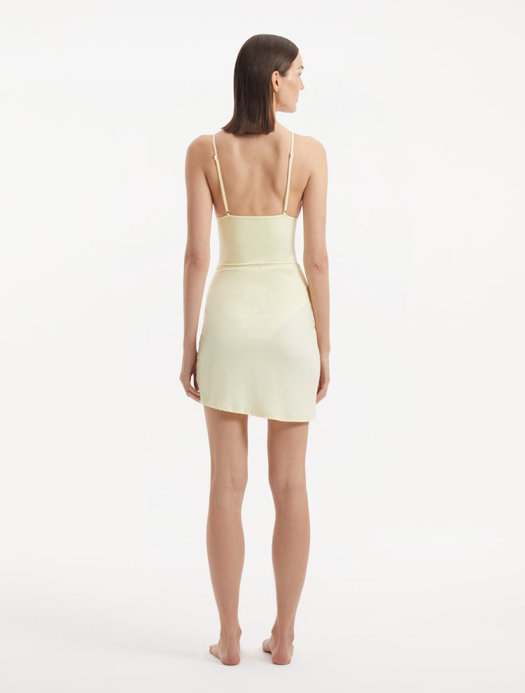 Antonia Yellow Skirt -Beachwear Skirts Moeva
