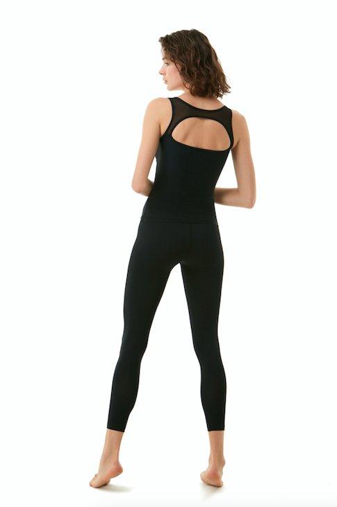 Brooklyn Black Leggings | Moeva | Activewear | Each week unveils new pieces—luxury swimwear, fluid resort silhouettes, and elevated summer-to-evening essentials designed to carry you from coastal escapes to city nights.