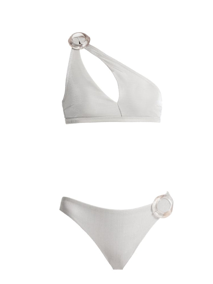 Calix Silver Bikini Set -Bikini Sets Moeva