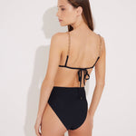 Como Black Triangle High Waist Solid Bikini Set | Moeva | Bikini Sets | Each week unveils new pieces—luxury swimwear, fluid resort silhouettes, and elevated summer-to-evening essentials designed to carry you from coastal escapes to city nights.