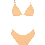 Como Orange Bikini Sets -Bikini Sets Moeva