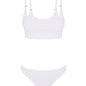 Erie White Bikini Set -Bikini Sets Moeva