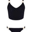 Franca Black Bikini Set -Bikini Sets Moeva