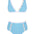 Greca Blue/White Bikini Set -Bikini Sets Moeva
