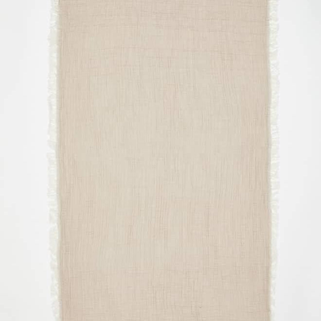 Ibiza Beige/Ecru Towel | Moeva | Towel | Each week unveils new pieces—luxury swimwear, fluid resort silhouettes, and elevated summer-to-evening essentials designed to carry you from coastal escapes to city nights.