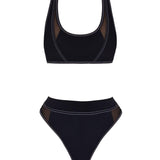 Ilari Black Bikini Sets -Bikini Sets Moeva