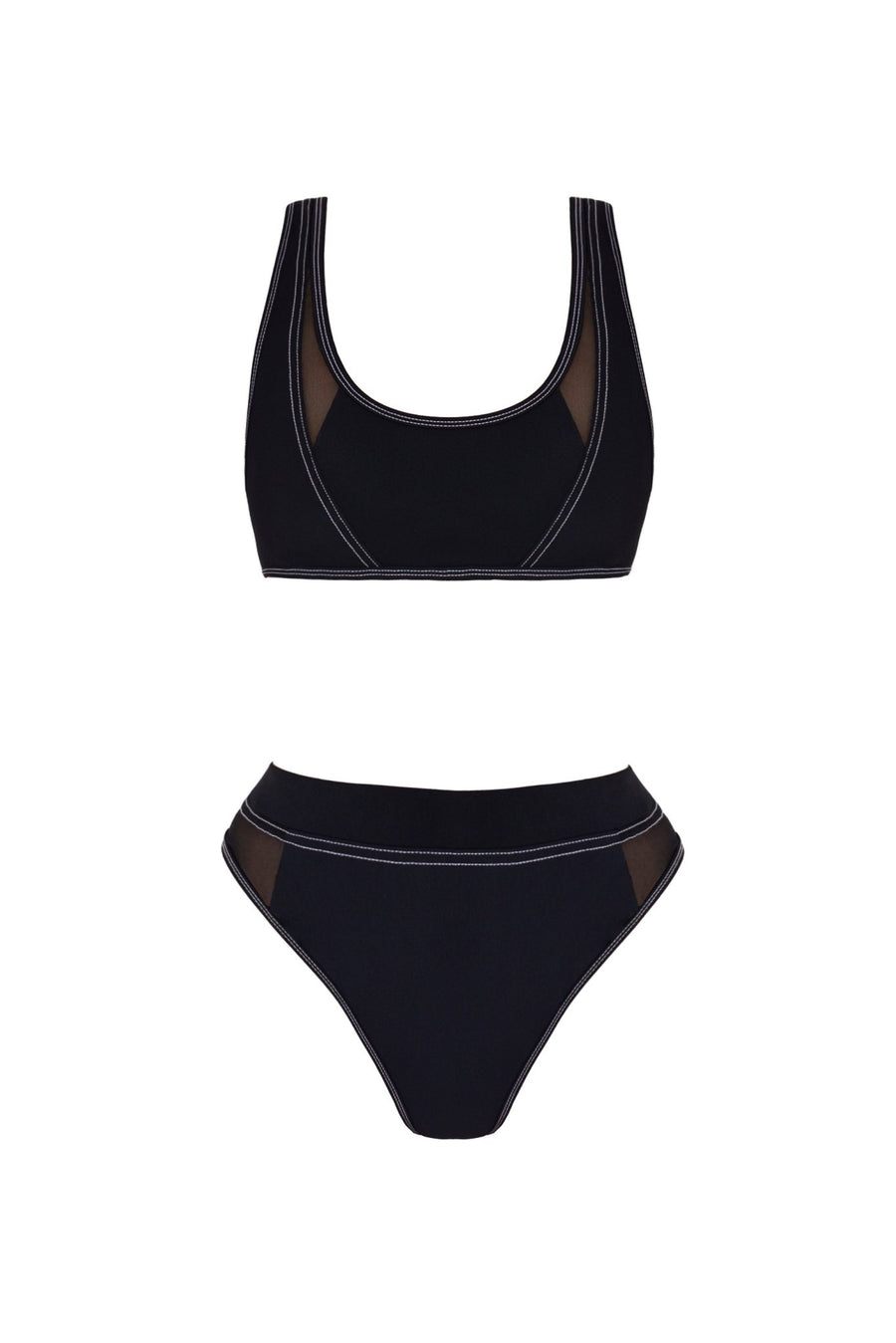 Ilari Black Bikini Sets -Bikini Sets Moeva