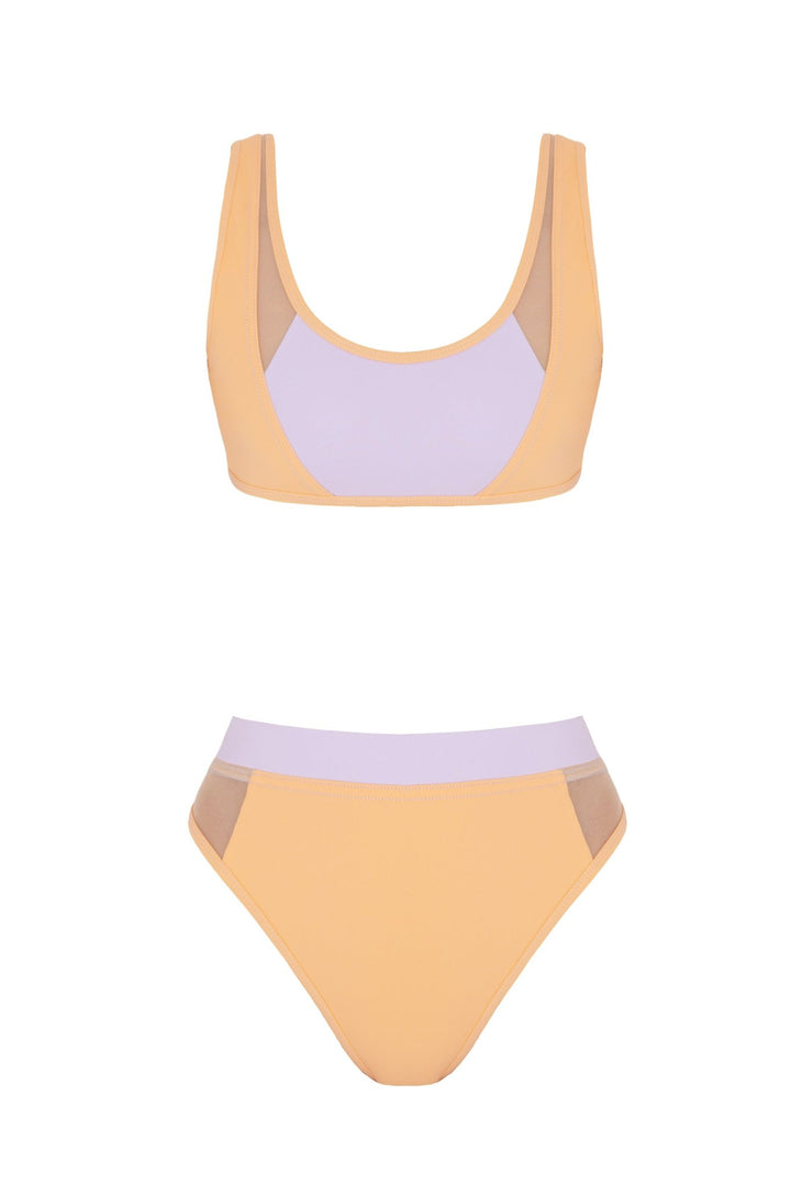 Ilari Orange/Lilac Bikini Sets -Bikini Sets Moeva