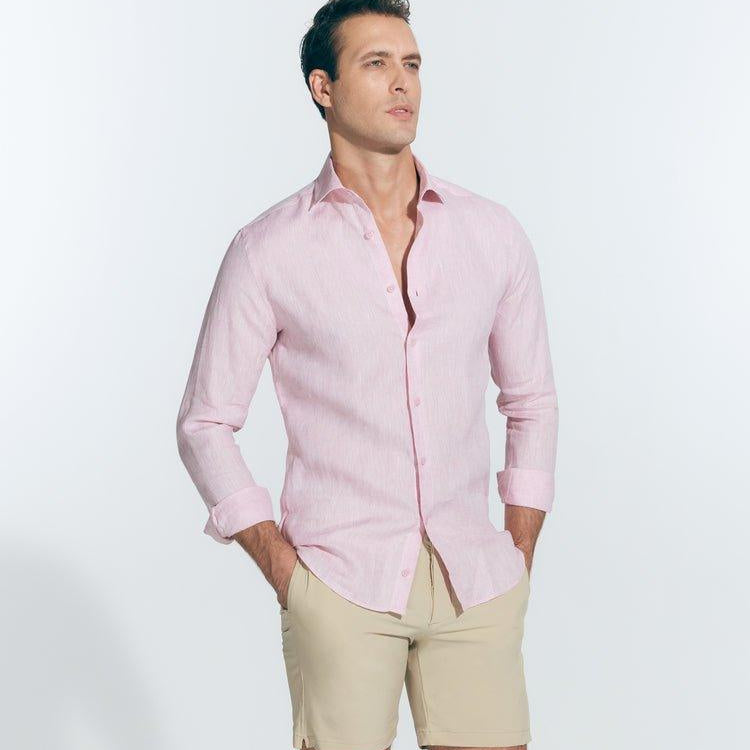 THE EUROPEAN KID | Moeva | Men Classic Collar Shirts | Each week unveils new pieces—luxury swimwear, fluid resort silhouettes, and elevated summer-to-evening essentials designed to carry you from coastal escapes to city nights.