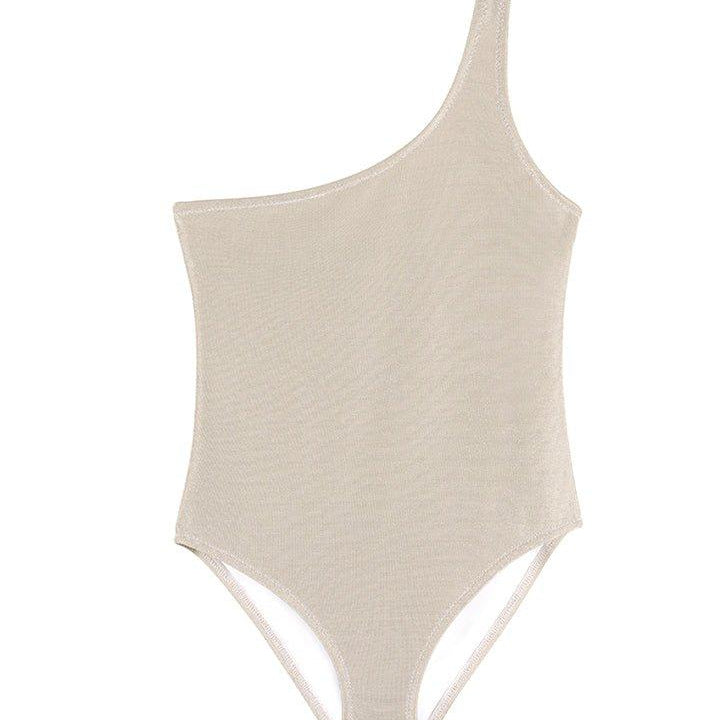 Kitty Silver One Shoulder Kids Swimsuit | Moeva | Swimsuit | Each week unveils new pieces—luxury swimwear, fluid resort silhouettes, and elevated summer-to-evening essentials designed to carry you from coastal escapes to city nights.