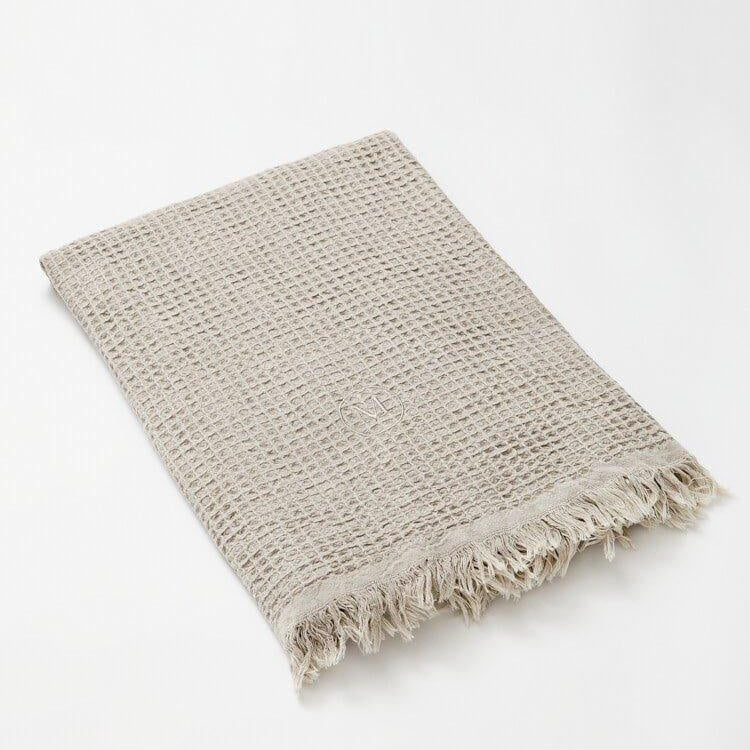 Lanza Beige Pestemal | Moeva | Towel | Each week unveils new pieces—luxury swimwear, fluid resort silhouettes, and elevated summer-to-evening essentials designed to carry you from coastal escapes to city nights.