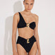 Frida Aasen Chiabra - Lilla Black One-Shoulder High-Waist Bikini Set | Moeva | Bikini Set | Each week unveils new pieces—luxury swimwear, fluid resort silhouettes, and elevated summer-to-evening essentials designed to carry you from coastal escapes to city nights.