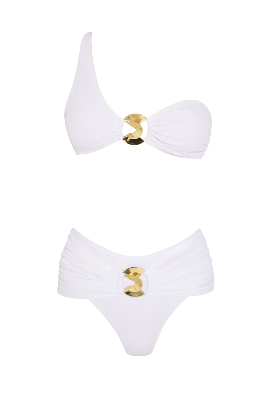 Lilla White Bikini Set -Bikini Sets Moeva
