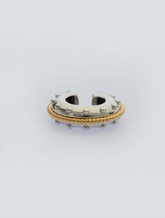 Mae Silver/Gold Two Colored Ear Cuffs -Women Jewelery Moeva