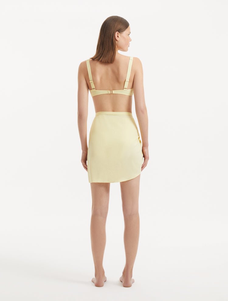 Maeby Yellow Skirt -Beachwear Skirts Moeva