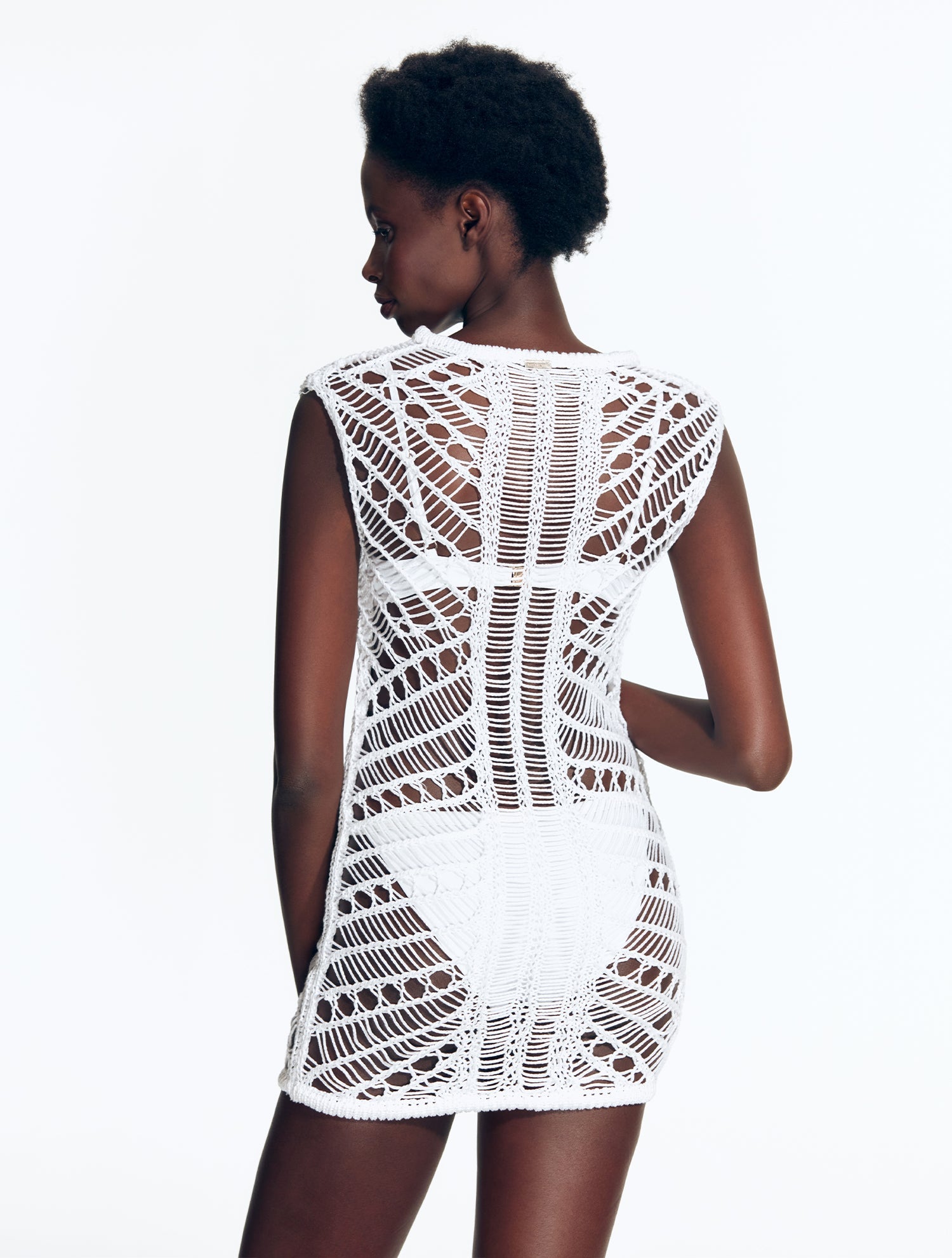 Maggie White Dress -Beachwear Dresses Moeva