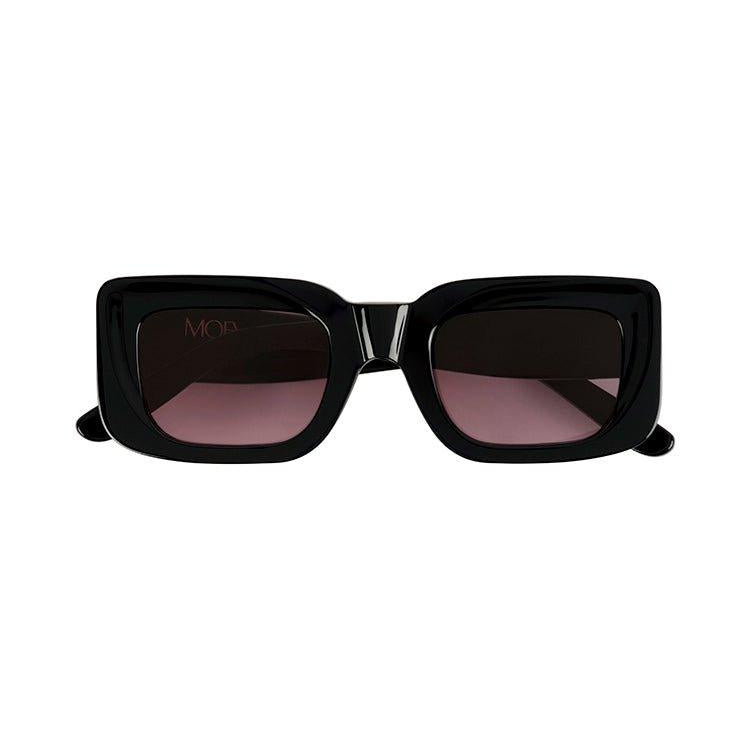 Marche Black Sunglasses | Moeva | Sunglasses | Each week unveils new pieces—luxury swimwear, fluid resort silhouettes, and elevated summer-to-evening essentials designed to carry you from coastal escapes to city nights.