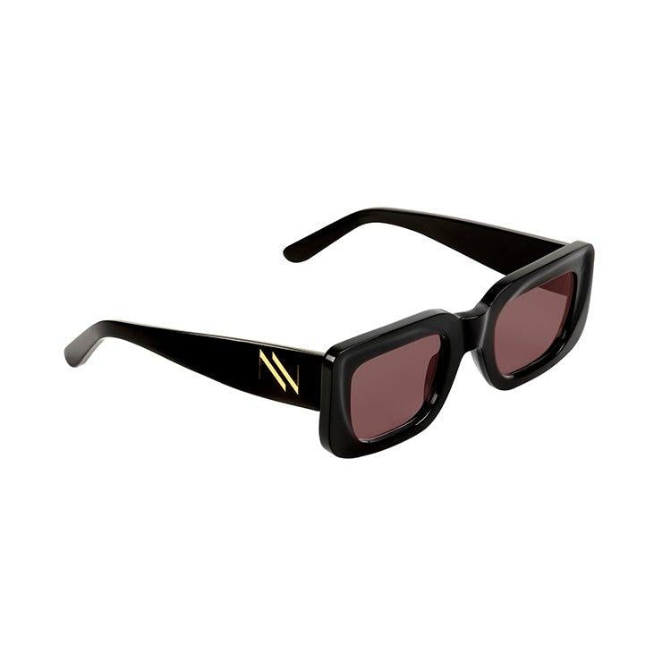 Marche Black Sunglasses | Moeva | Sunglasses | Each week unveils new pieces—luxury swimwear, fluid resort silhouettes, and elevated summer-to-evening essentials designed to carry you from coastal escapes to city nights.