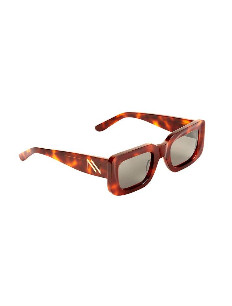 Marche Havana Green Sunglasses | Moeva | Sunglasses | Each week unveils new pieces—luxury swimwear, fluid resort silhouettes, and elevated summer-to-evening essentials designed to carry you from coastal escapes to city nights.