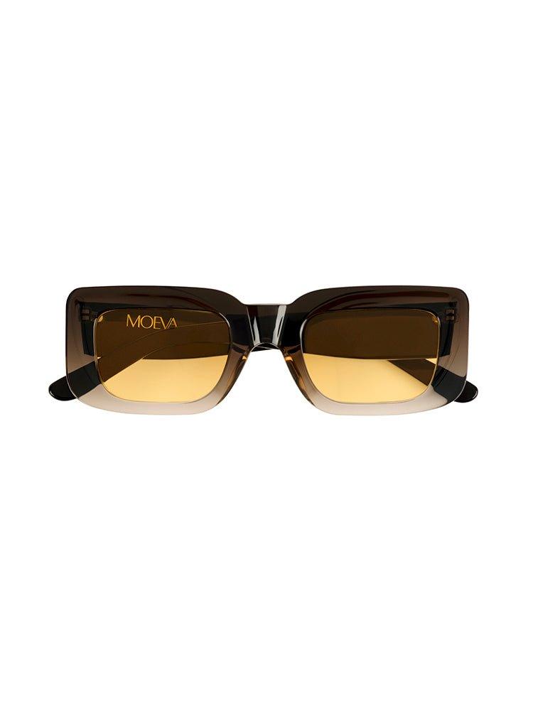 Marche Black Degrade Orange Sunglasses | Moeva | Sunglasses | Each week unveils new pieces—luxury swimwear, fluid resort silhouettes, and elevated summer-to-evening essentials designed to carry you from coastal escapes to city nights.
