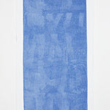 Front View of Monaco Blue/White Towel - MOEVA Luxury  Swimwear, Organic Turkish Cotton, Soft & Smooth, Full Reversible, Super Absorbent, Quick Drying, Embroidered Moeva logo, Length: 180 cm / Width: 100 cm, %100 Cotton, MOEVA Luxury  Swimwear     