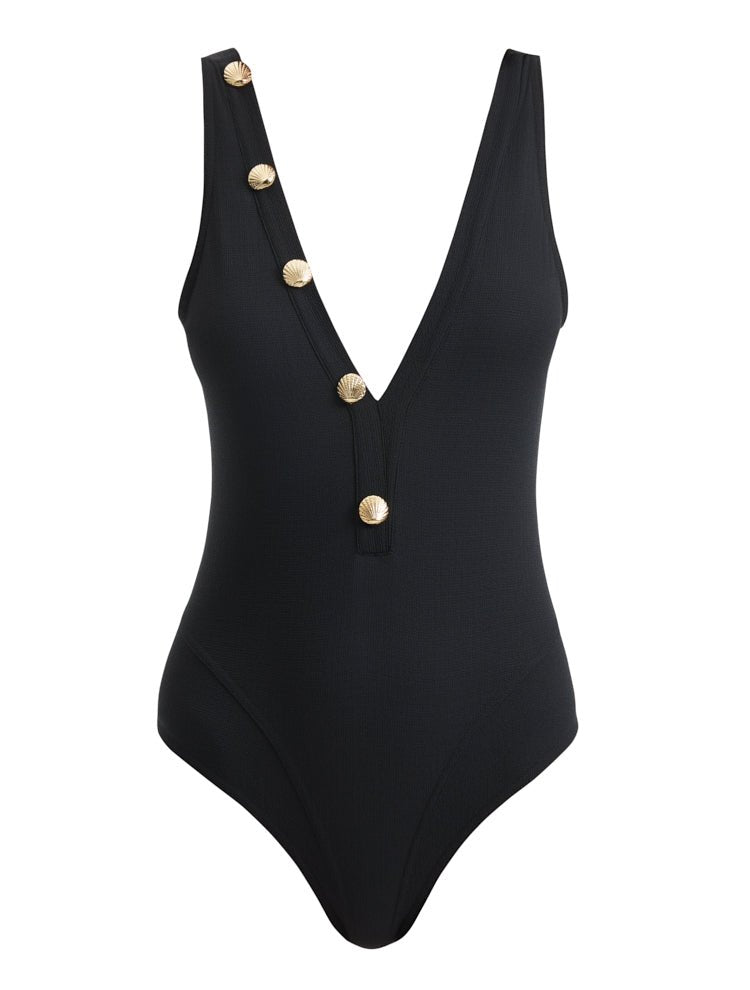 Naida Black Swimsuit -Swimsuit Moeva
