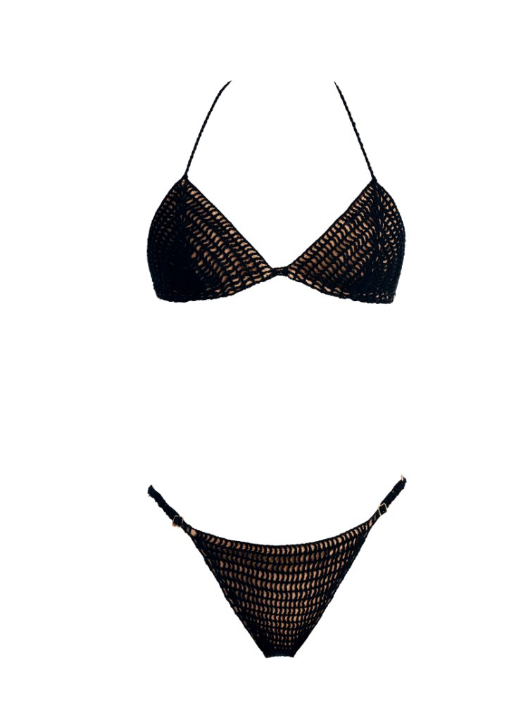 Nash Black Bikini Set -Bikini Sets Moeva