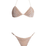 Nash Silver Bikini Set -Bikini Sets Moeva