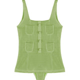 Nil Green Kids Swimsuit | Moeva | Kids Swimsuits | Each week unveils new pieces—luxury swimwear, fluid resort silhouettes, and elevated summer-to-evening essentials designed to carry you from coastal escapes to city nights.