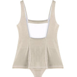 Nil Silver Kids Swimsuit | Moeva | Kids Swimsuits | Each week unveils new pieces—luxury swimwear, fluid resort silhouettes, and elevated summer-to-evening essentials designed to carry you from coastal escapes to city nights.