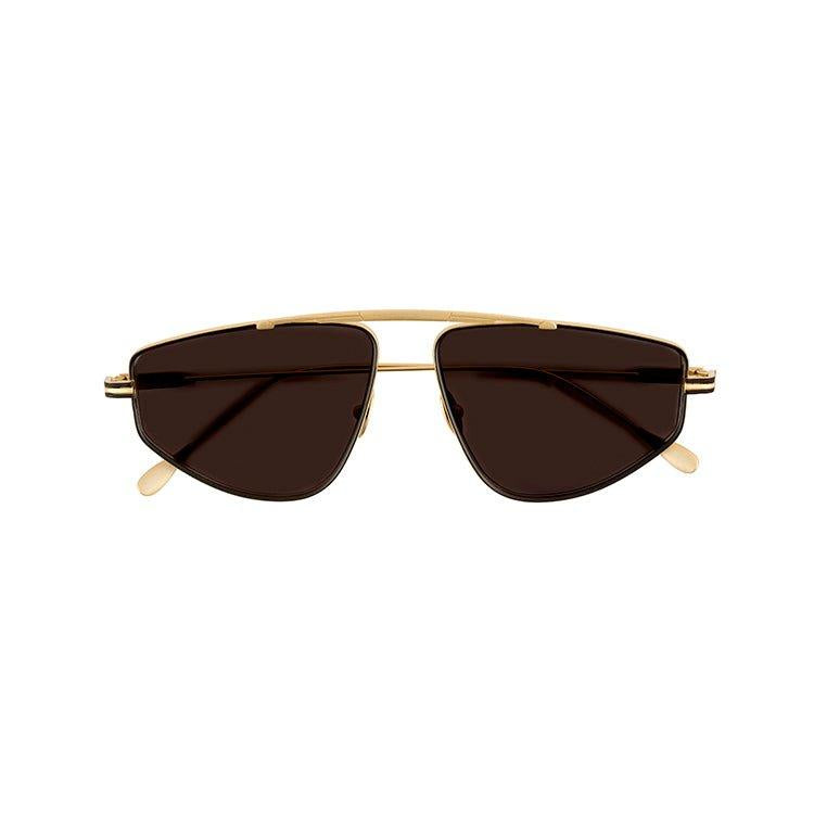 Sting Black Matt Gold Sunglasses | Moeva | Sunglasses | Each week unveils new pieces—luxury swimwear, fluid resort silhouettes, and elevated summer-to-evening essentials designed to carry you from coastal escapes to city nights.