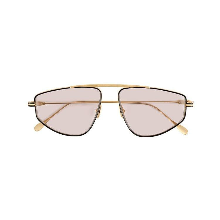 Sting Grey Matt Gold Sunglasses | Moeva | Sunglasses | Each week unveils new pieces—luxury swimwear, fluid resort silhouettes, and elevated summer-to-evening essentials designed to carry you from coastal escapes to city nights.