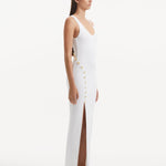 Raine White Dress -RTW Dresses Moeva