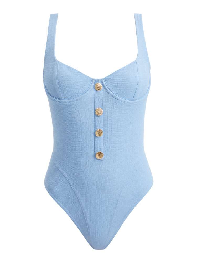 Reva Baby Blue Swimsuit -Swimsuit Moeva