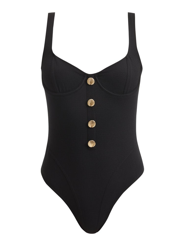 Reva Black Swimsuit -Swimsuit Moeva