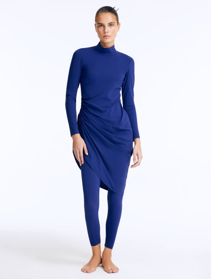 Sahar Dark Blue -Swimsuit Moeva