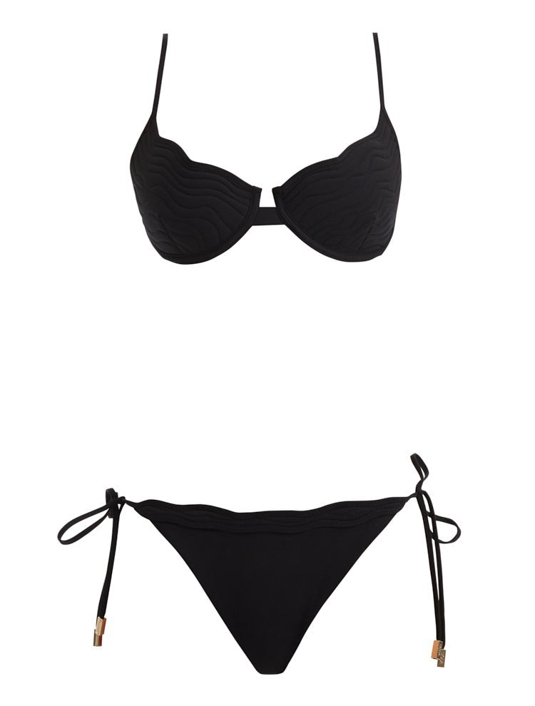 Salila Black Bikini Set - Moeva