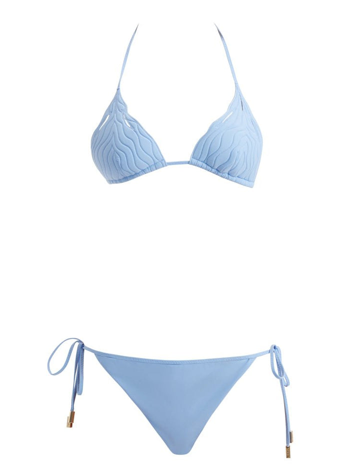 Sarita Baby Blue Bikini Set - Moeva
