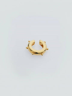 Sasha Gold Ear Cuff With Minimal Hoop Design -Women Jewelery Moeva