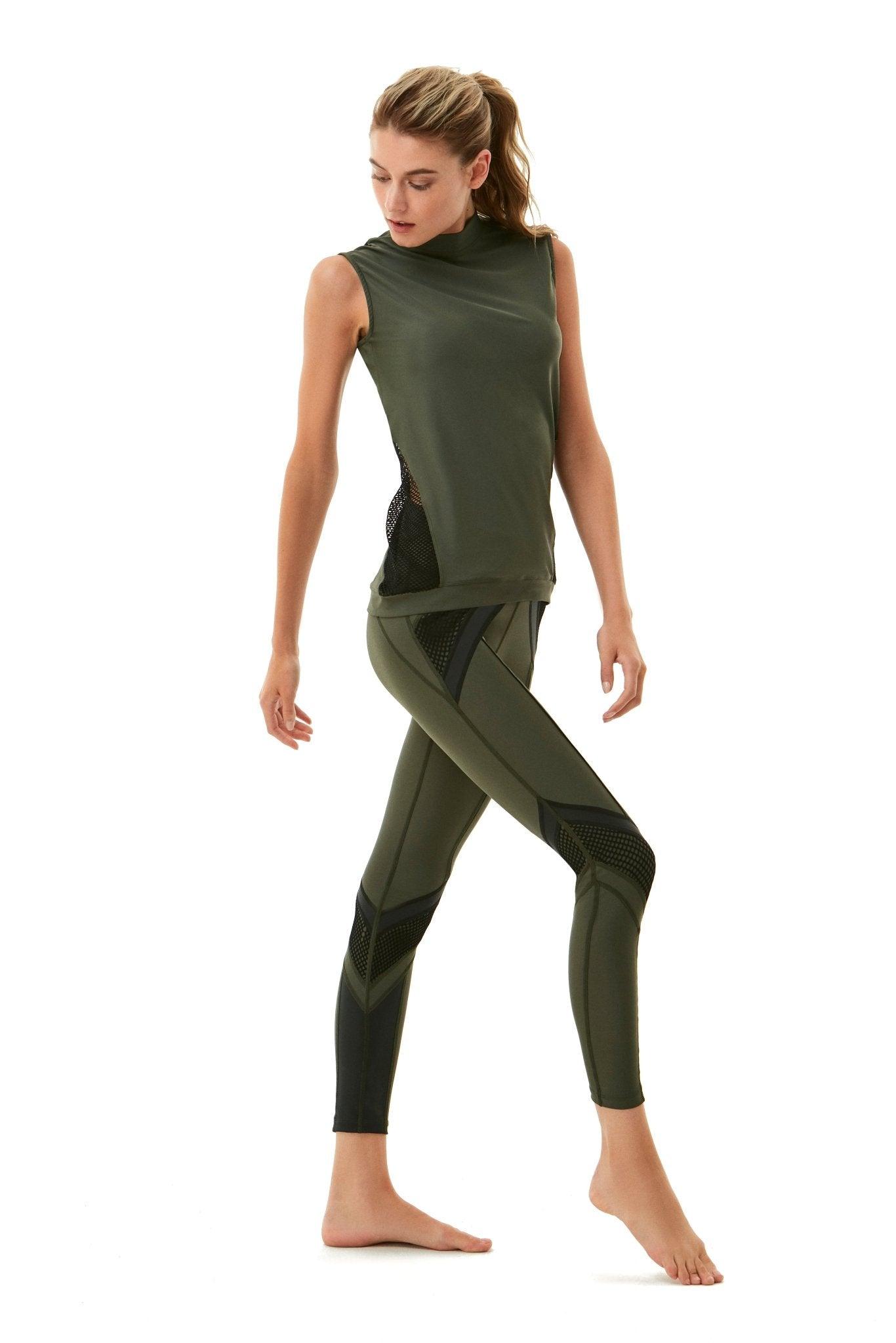 Sienna Green Top | Moeva | Sports Tops | Each week unveils new pieces—luxury swimwear, fluid resort silhouettes, and elevated summer-to-evening essentials designed to carry you from coastal escapes to city nights.