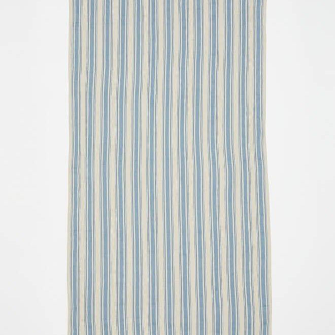 Sole Light Blue/Beige Pestemal | Moeva | Towel | Each week unveils new pieces—luxury swimwear, fluid resort silhouettes, and elevated summer-to-evening essentials designed to carry you from coastal escapes to city nights.