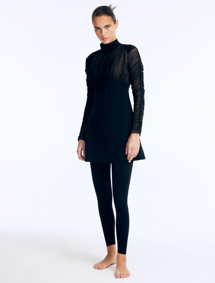 Zaina Black Burkini -Swimsuit Moeva